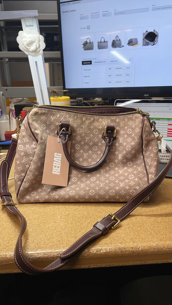 Speedy Bandouliere Bag Monogram Idylle 30 - Deep Luxury