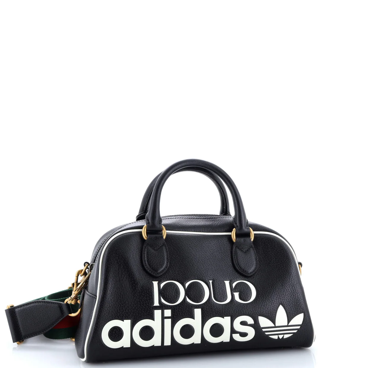 x adidas Duffle Bag Leather Mini - Deep Luxury
