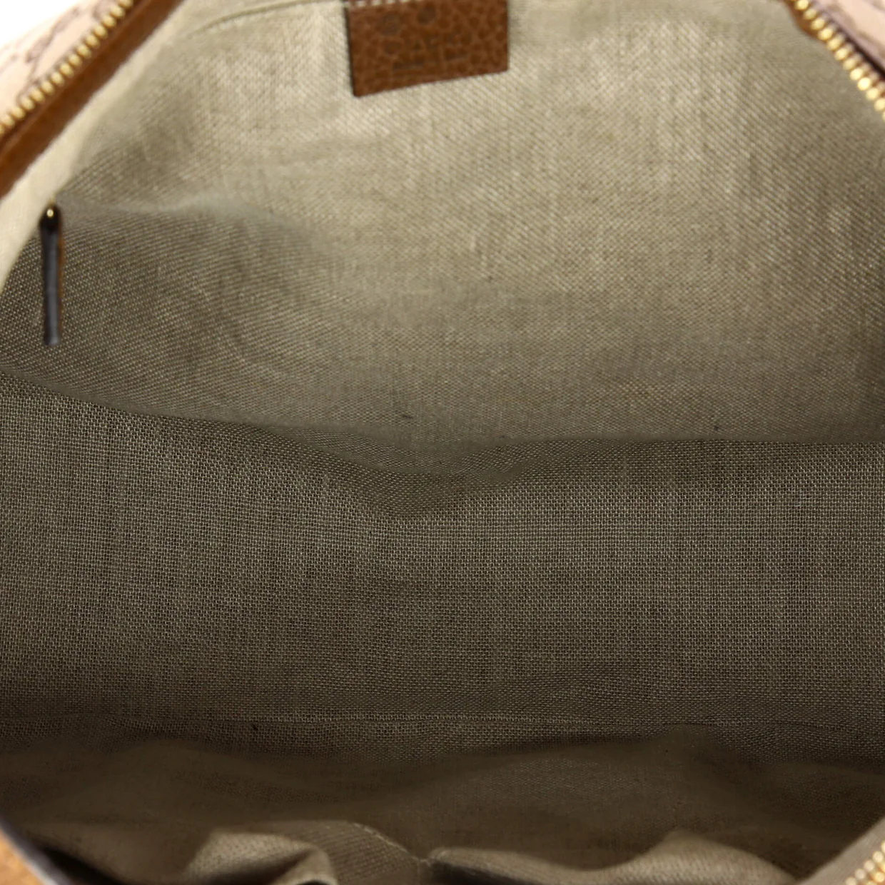 Bree Hobo GG Canvas with Leather Large - Deep Luxury