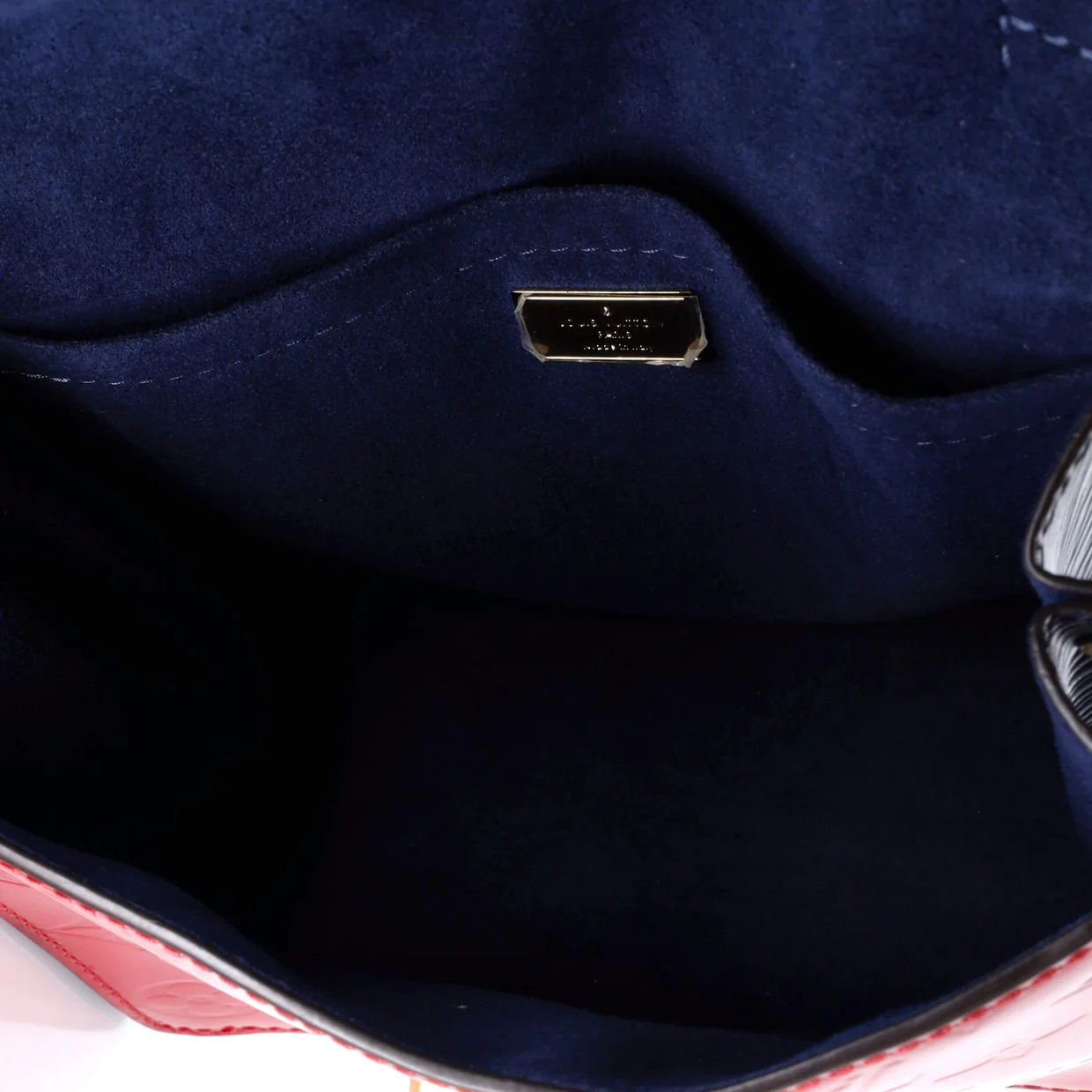 Spring Street NM Handbag Monogram Vernis with Monogram Canvas and Epi Leather - Deep Luxury