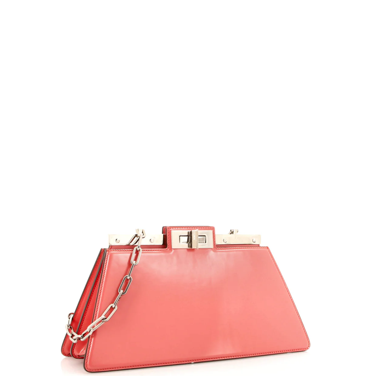 Peekaboo Cut Bag Leather Medium - Deep Luxury