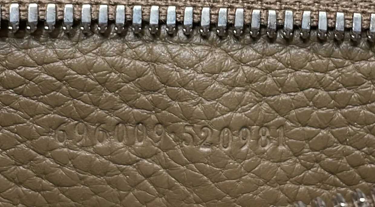 Zip Messenger Bag Jumbo GG Embossed Leather Medium - Deep Luxury