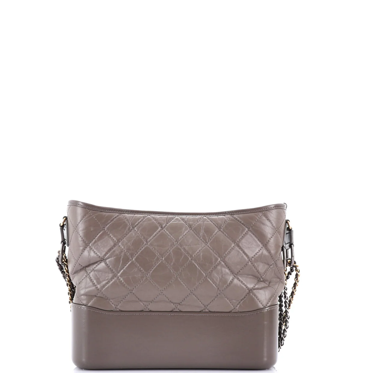 Gabrielle Hobo Quilted Aged Calfskin Medium - Deep Luxury