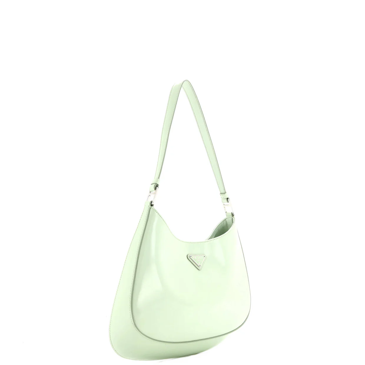 Cleo Shoulder Bag Spazzolato Leather Medium - Deep Luxury