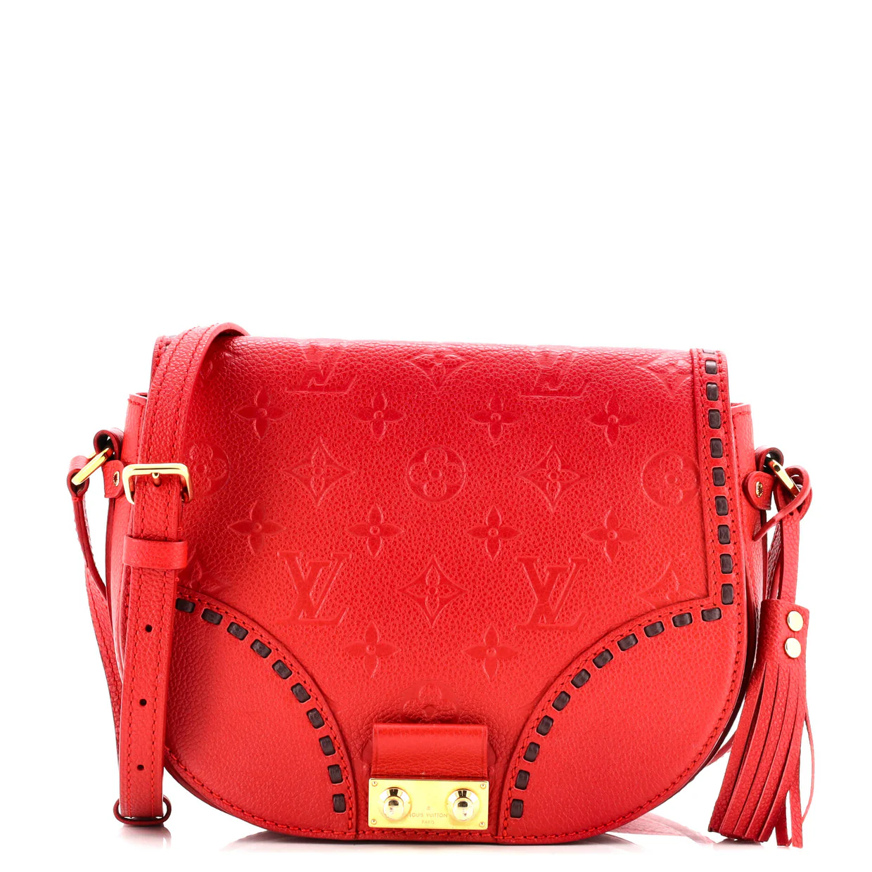 Junot Handbag Monogram Empreinte Leather - Deep Luxury