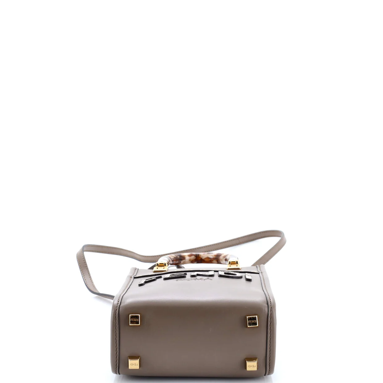 Sunshine Shopper Tote Leather with Snakeskin Mini - Deep Luxury