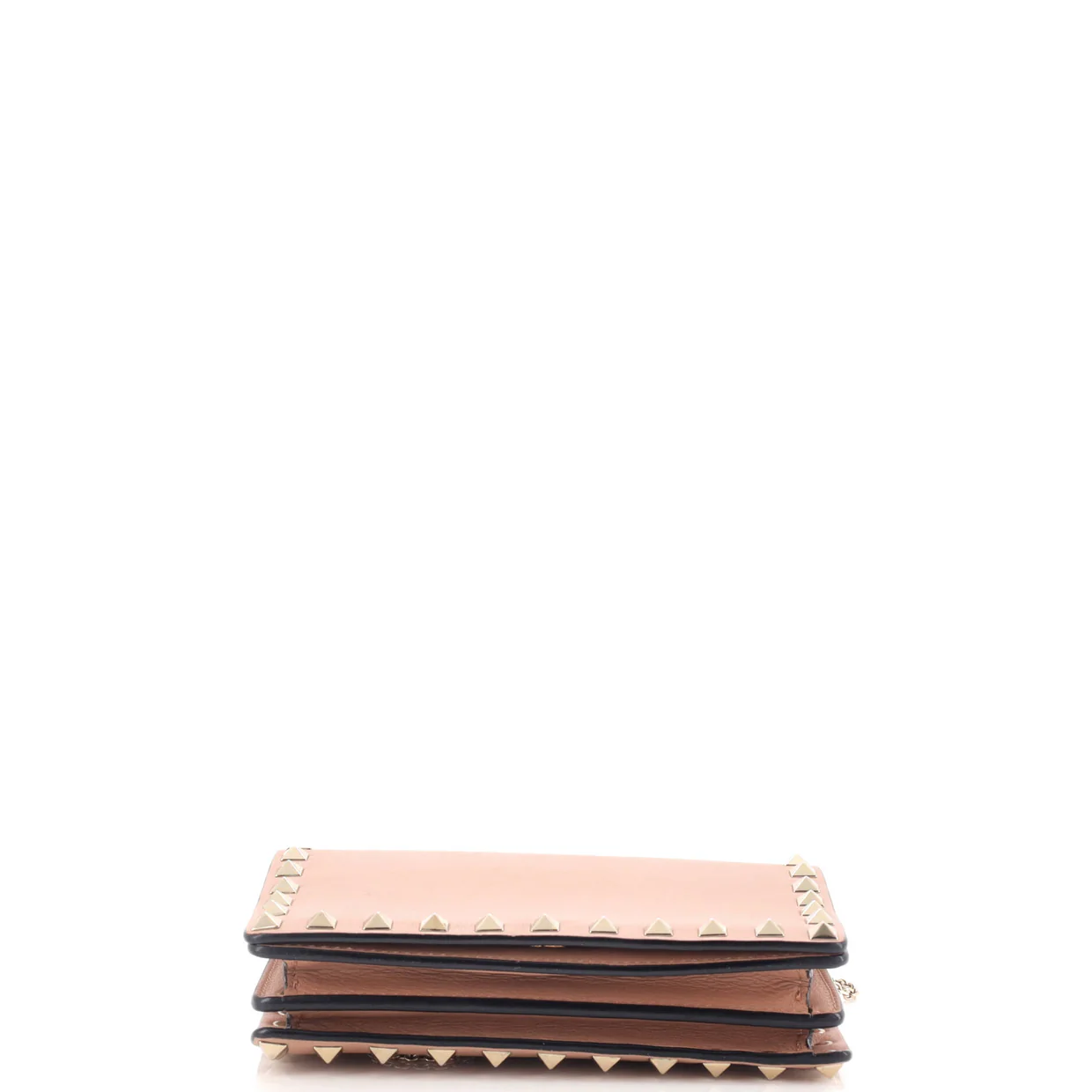 Rockstud Pouch Crossbody Bag Leather Mini - Deep Luxury