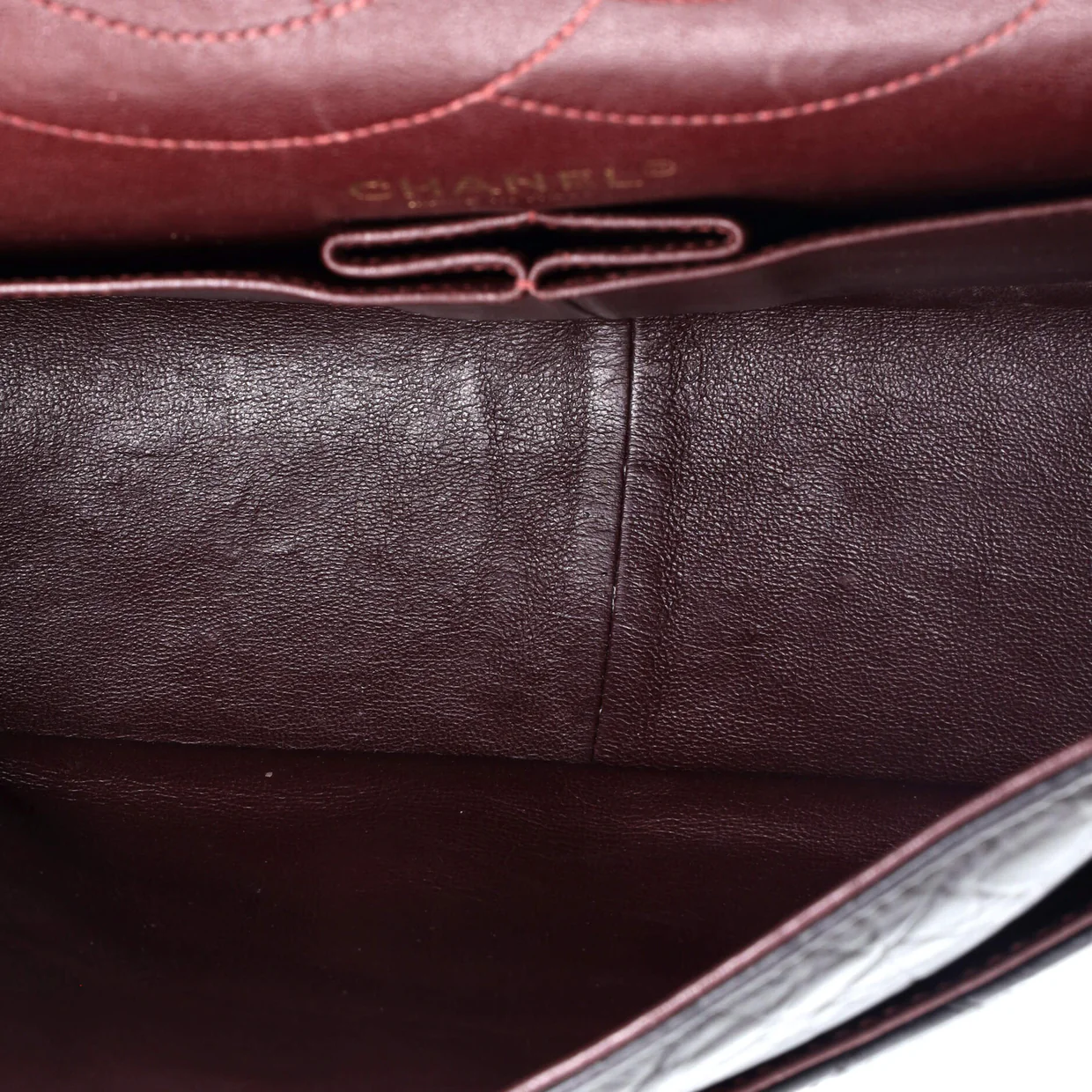 Reissue 2.55 Flap Bag Quilted Aged Calfskin 227 - Deep Luxury