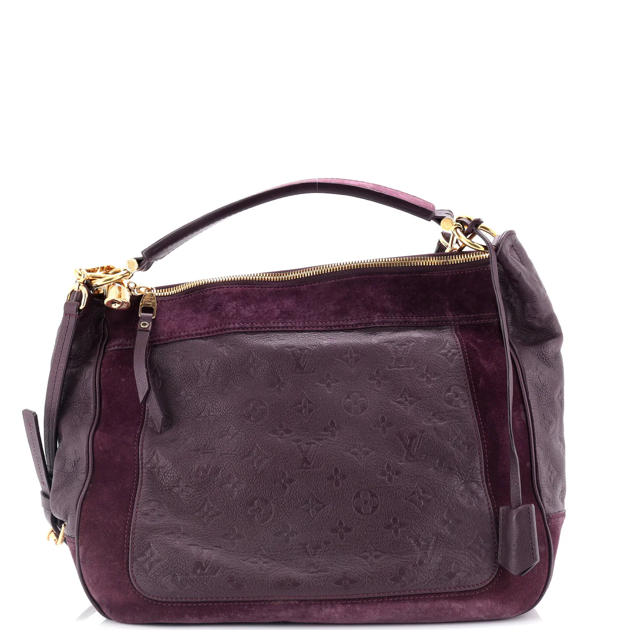 Audacieuse Handbag Monogram Empreinte Leather MM - Deep Luxury