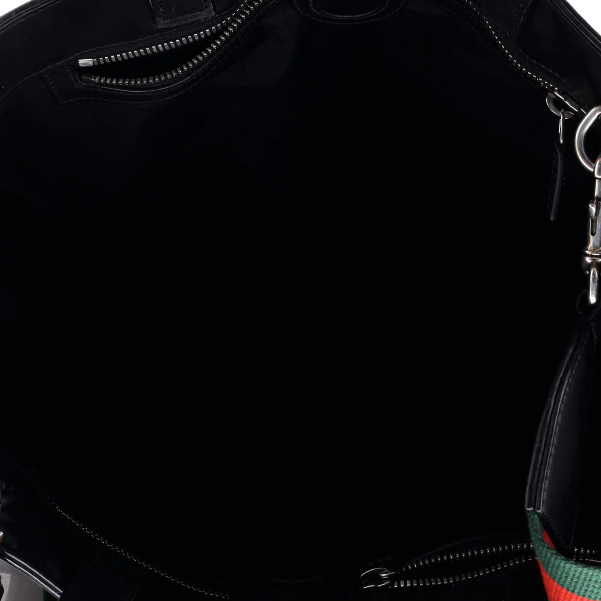 Convertible Soft Open Tote GG Coated Canvas Tall - Deep Luxury