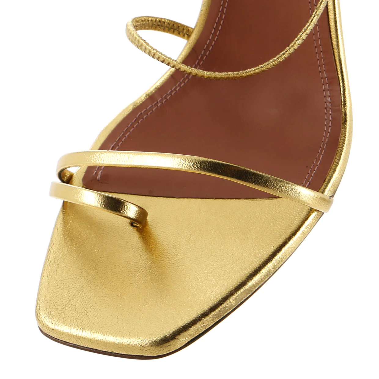 Women's Naima Heeled Sandals Leather 95 - Deep Luxury