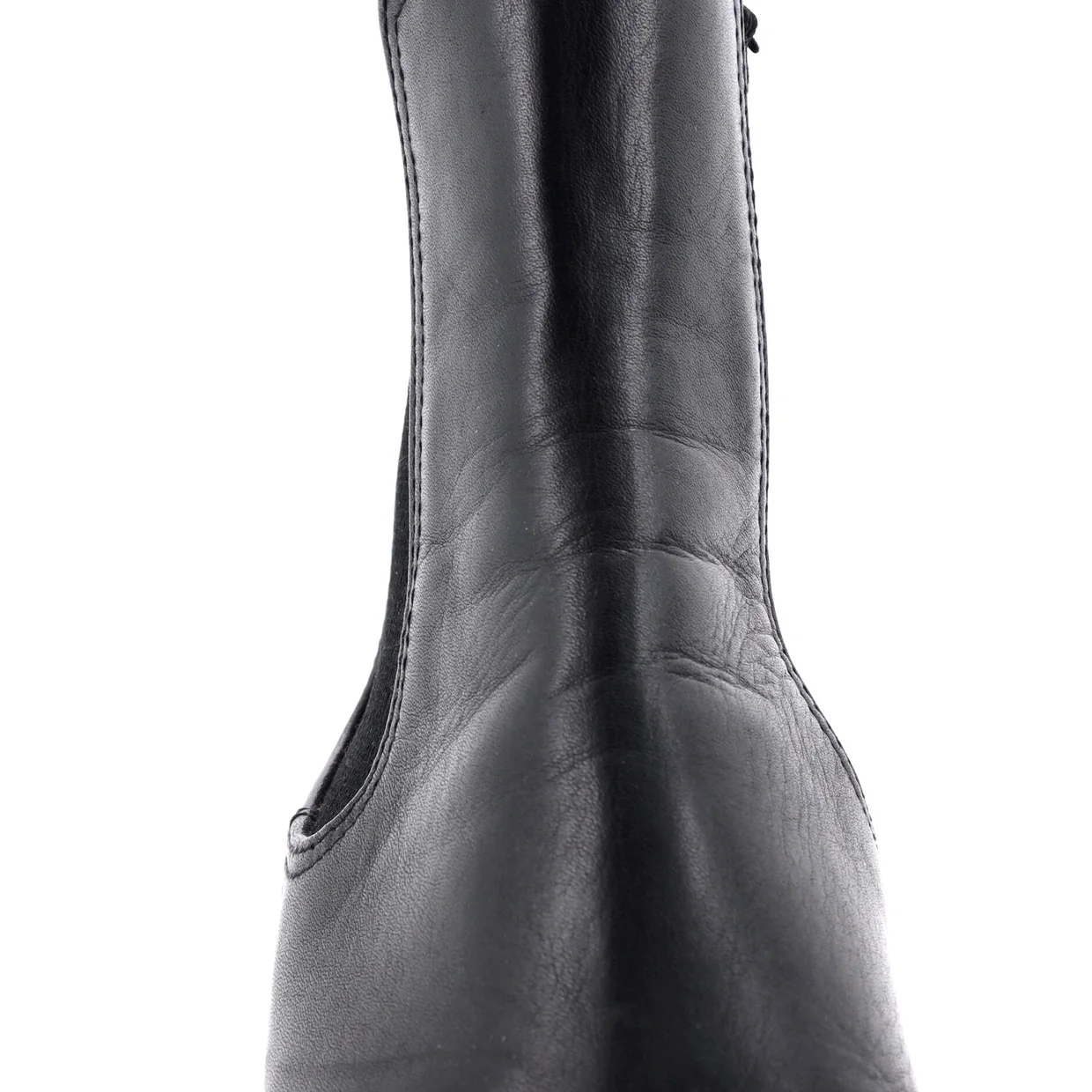 Women's Block Heeled Chelsea Boots Leather - Deep Luxury