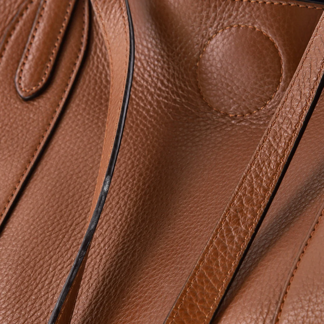 Bayswater Shopper Tote Leather Small - Deep Luxury