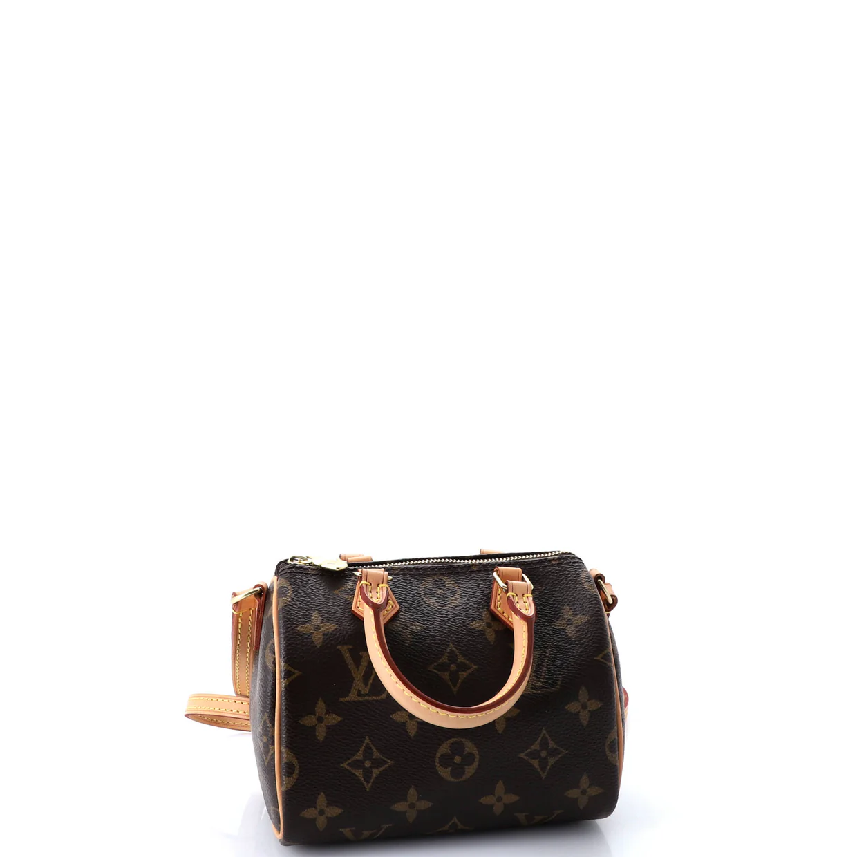 Speedy Bandouliere Bag Monogram Canvas Nano - Deep Luxury