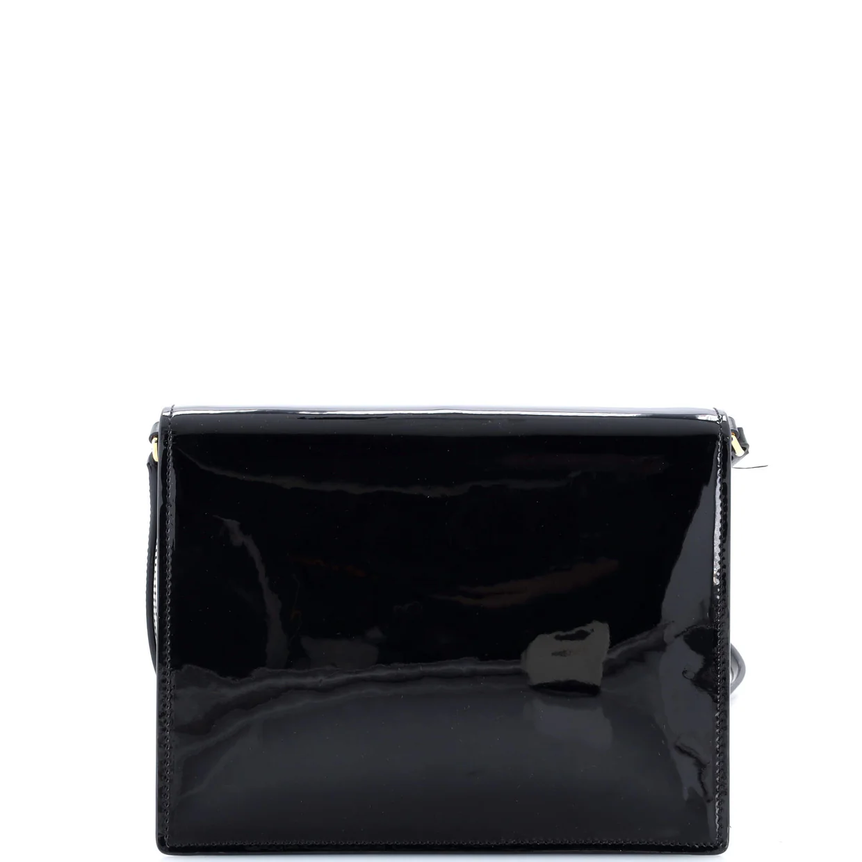 DG Logo Flap Shoulder Bag Leather Small - Deep Luxury