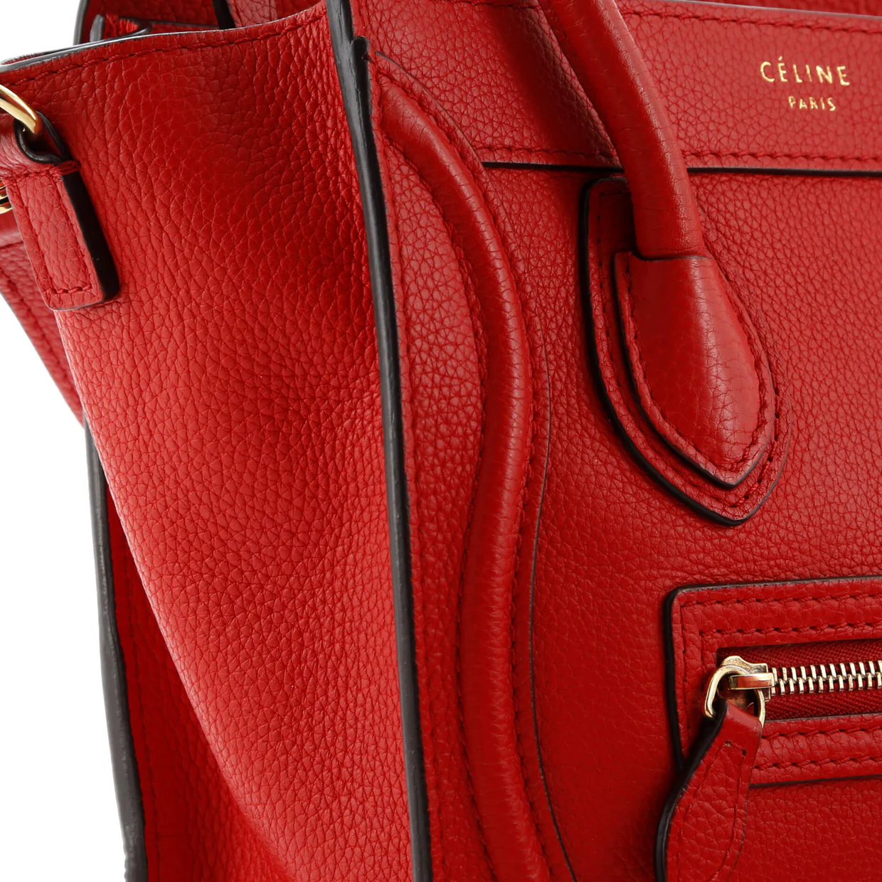 Luggage Bag Grainy Leather Nano - Deep Luxury