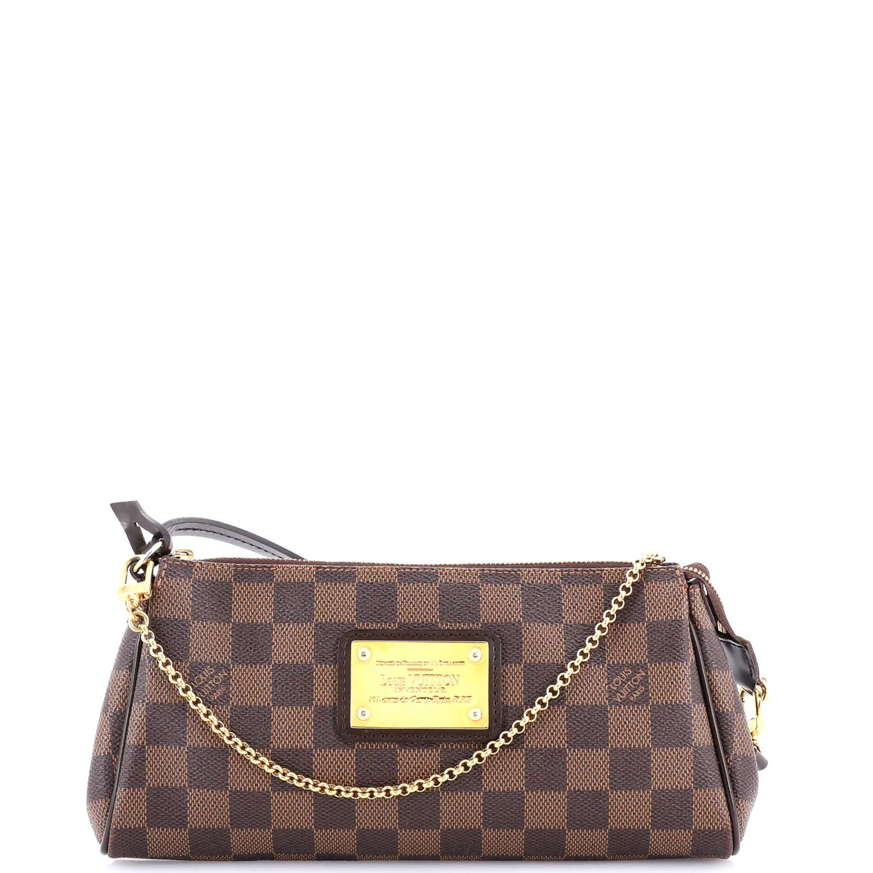Eva Handbag Damier - Deep Luxury