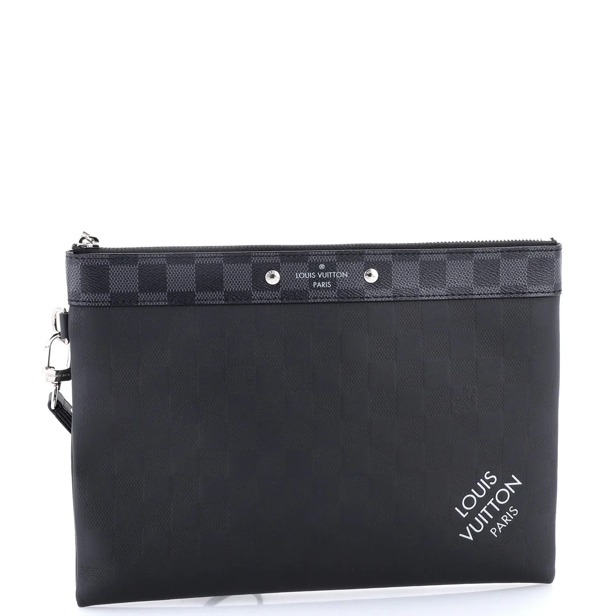 Pochette To Go Damier Infini Leather - Deep Luxury