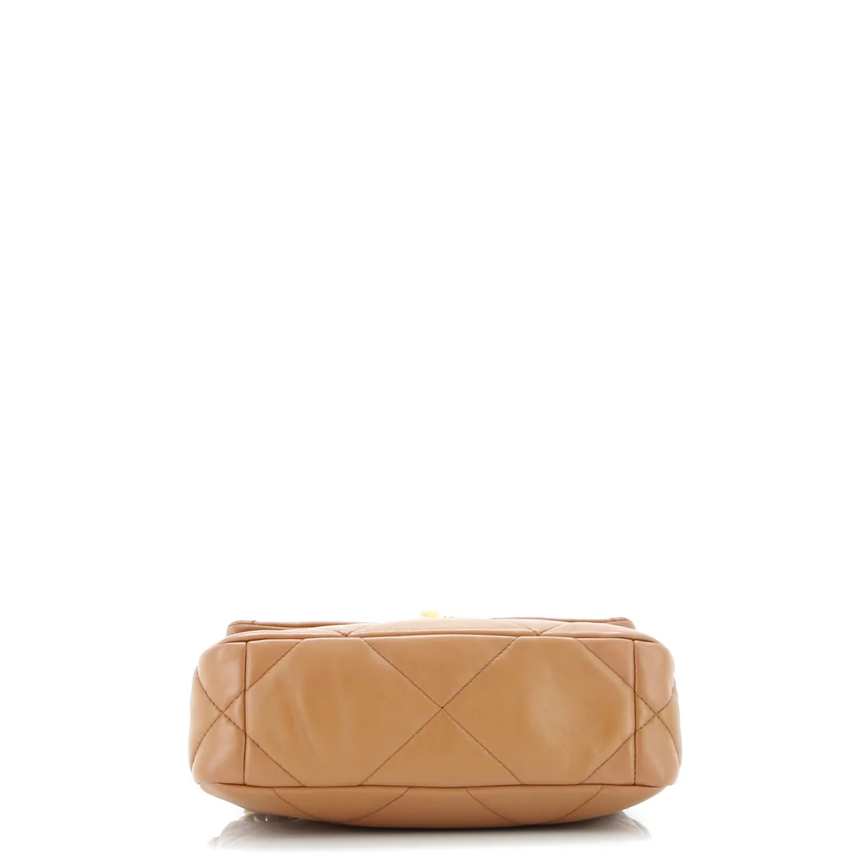 19 Flap Bag Quilted Leather Medium - Deep Luxury