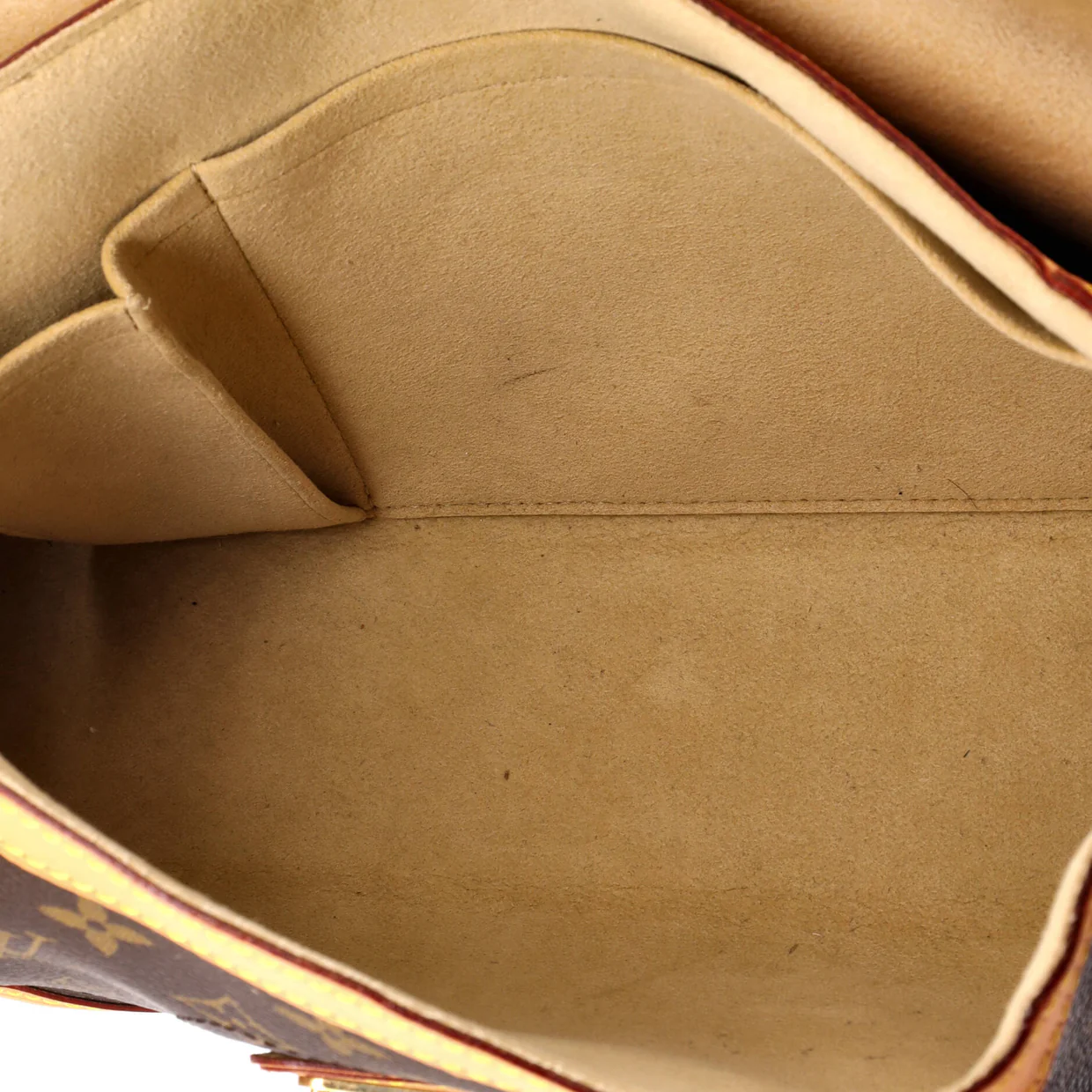 Beverly Handbag Monogram Canvas MM - Deep Luxury