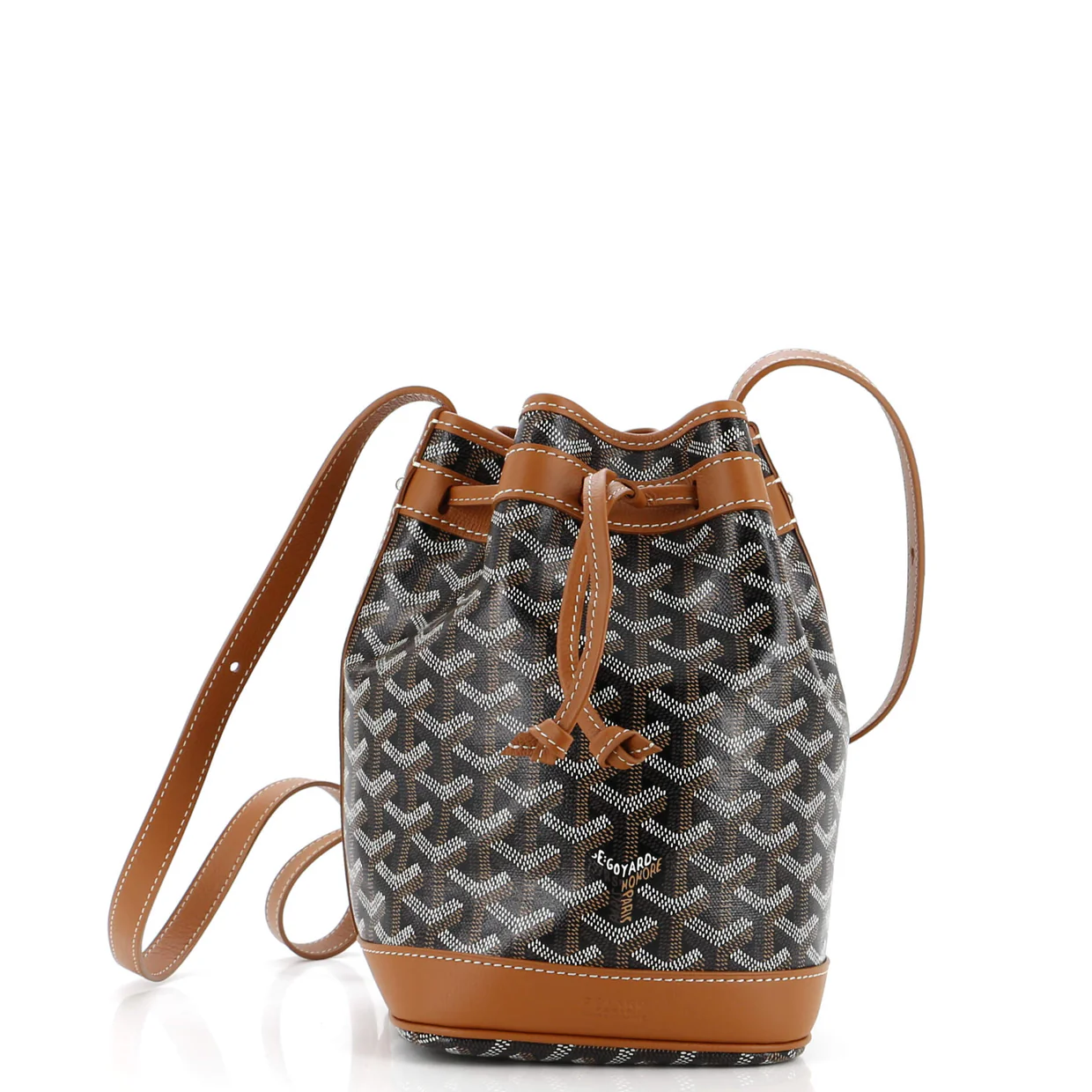Petit Flot Bucket Bag Coated Canvas PM - Deep Luxury