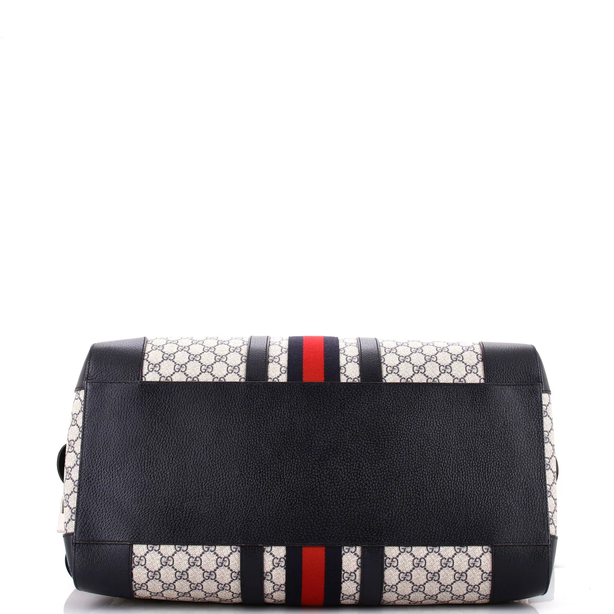 Savoy Web Convertible Duffle Bag GG Coated Canvas Large - Deep Luxury