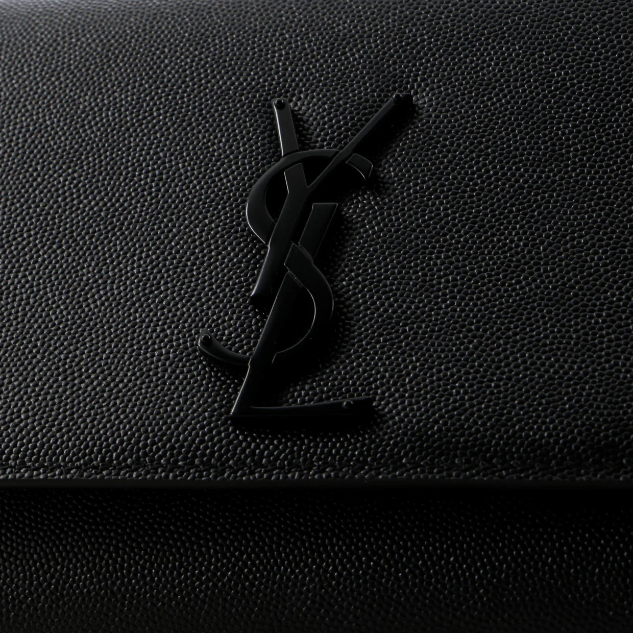 Classic Monogram Crossbody Bag Grainy Leather Medium - Deep Luxury