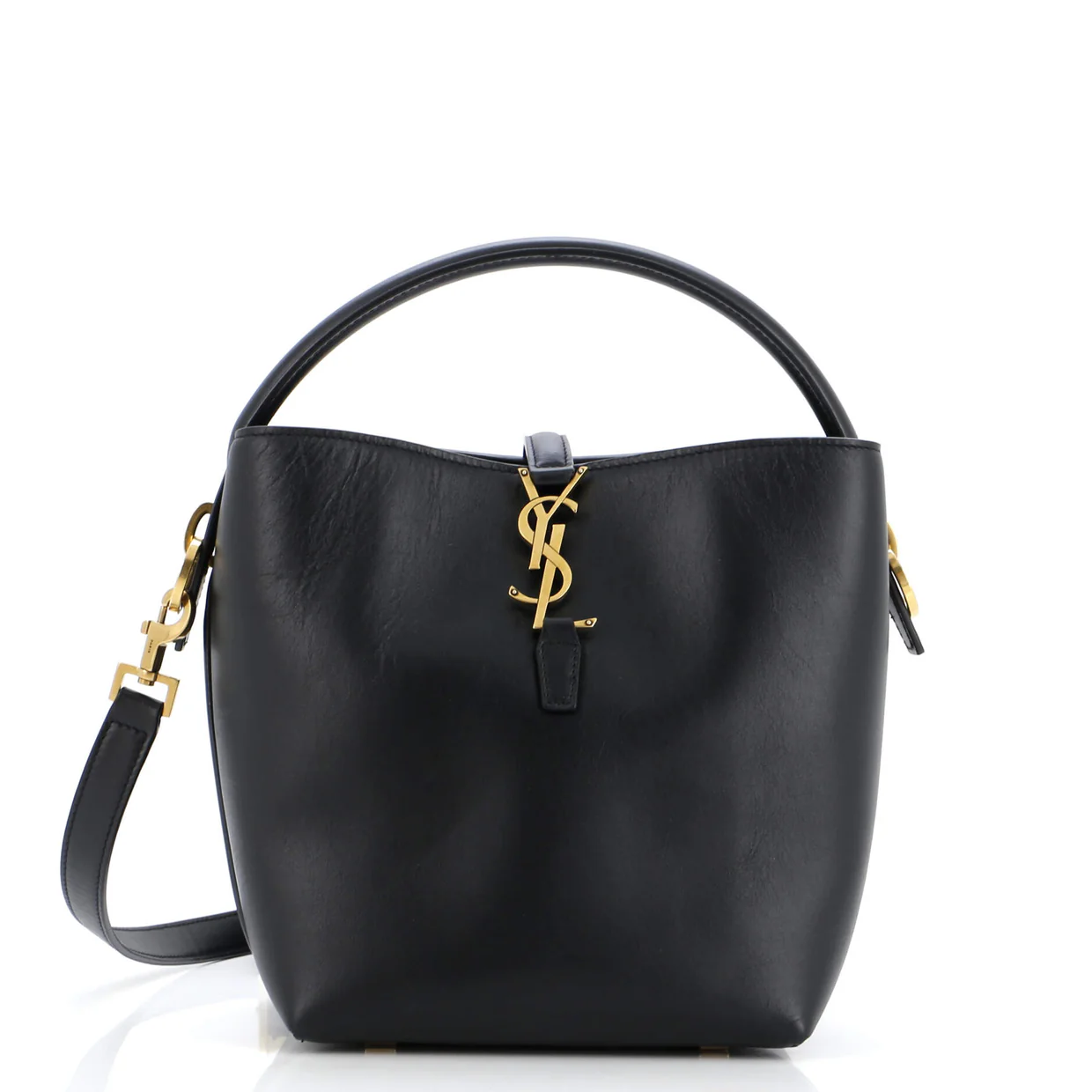 Le 37 Bucket Bag Leather Mini - Deep Luxury