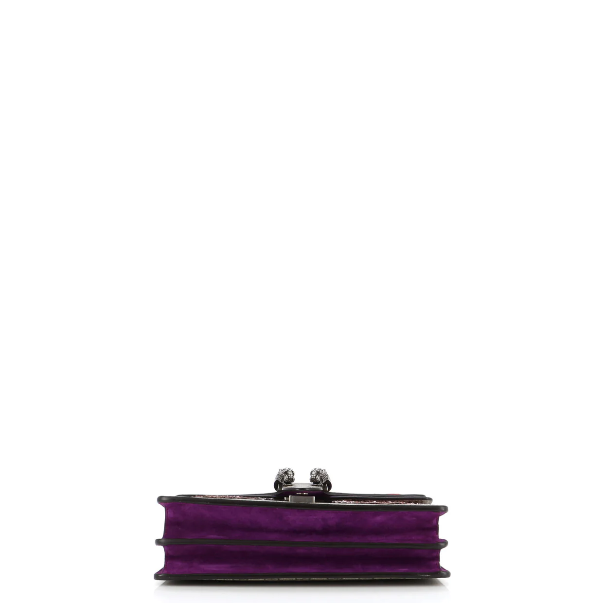 Dionysus Bag Embroidered GG Coated Canvas Small - Deep Luxury