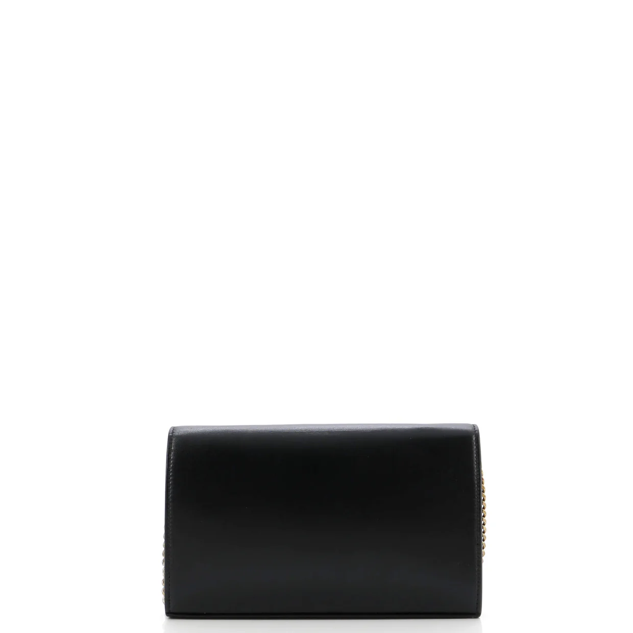 Classic Monogram Wallet on Chain Leather Small - Deep Luxury