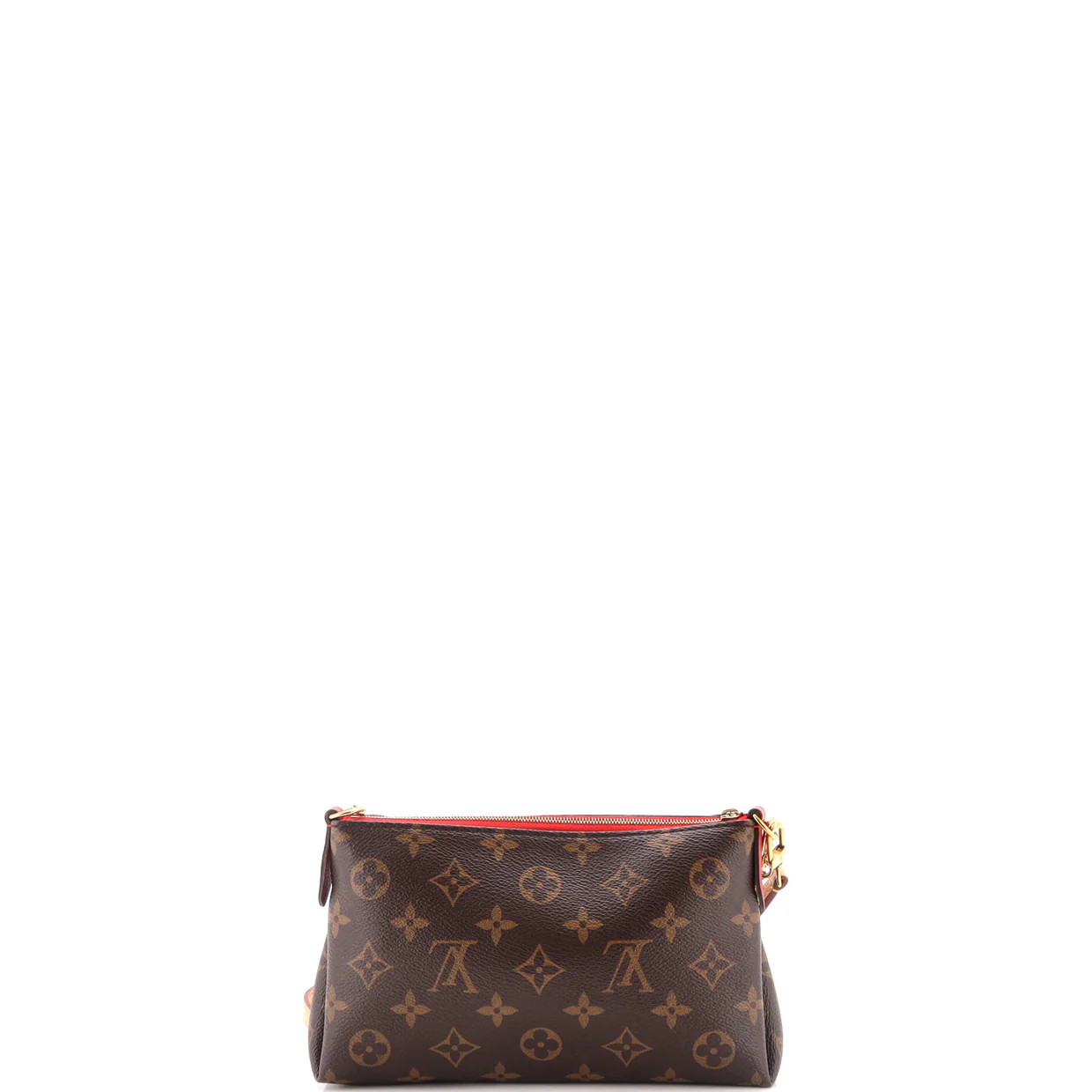Pallas Clutch Monogram Canvas with Leather - Deep Luxury
