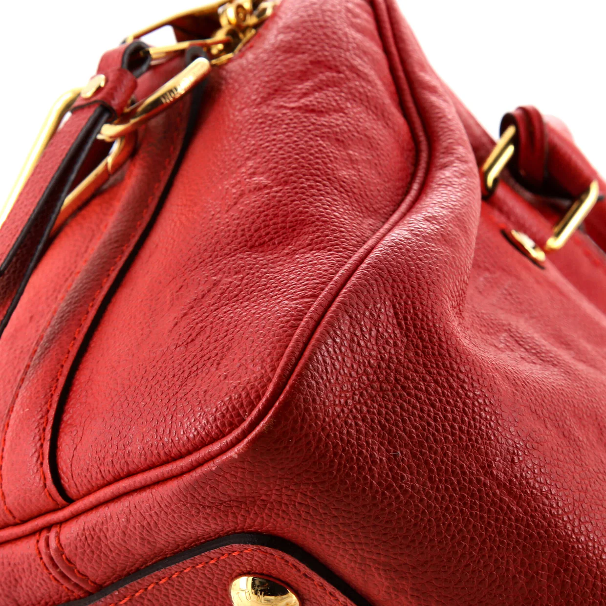 Speedy Bandouliere Bag Monogram Empreinte Leather 25 - Deep Luxury