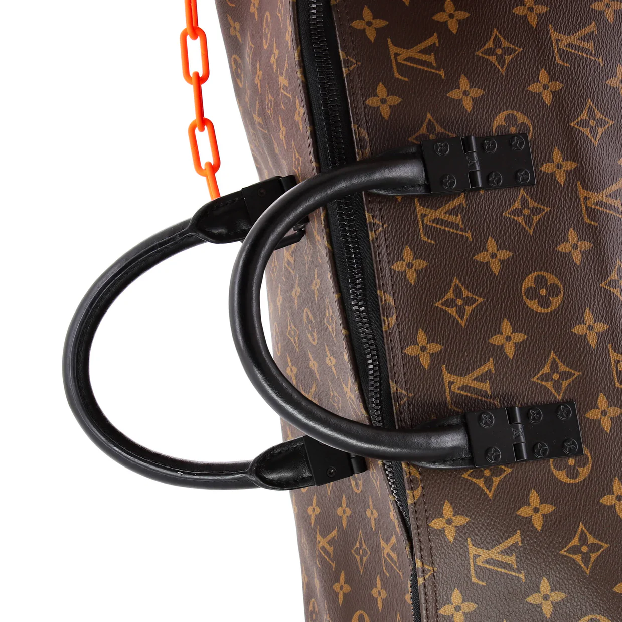 Solar Ray Keepall Bandouliere Bag Monogram Canvas 50 - Deep Luxury