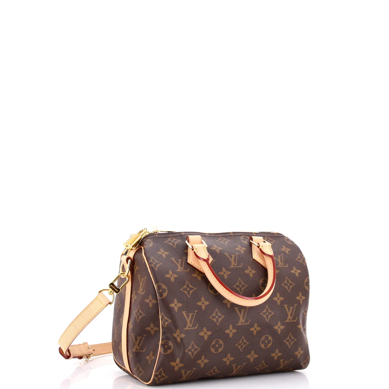 Speedy Bandouliere Bag Monogram Canvas 25 - Deep Luxury