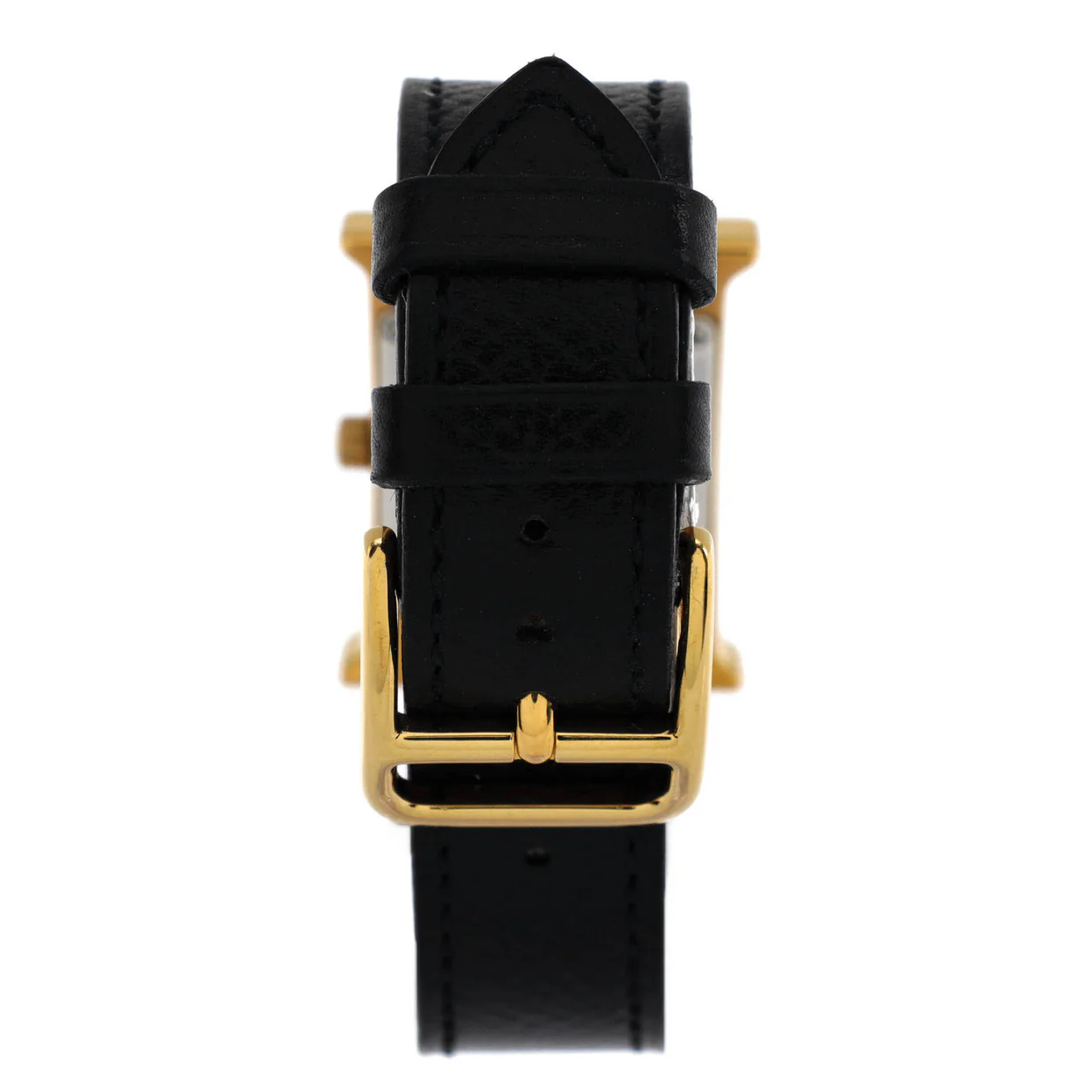 Heure H Quartz Watch Plated Metal and Leather 21 - Deep Luxury