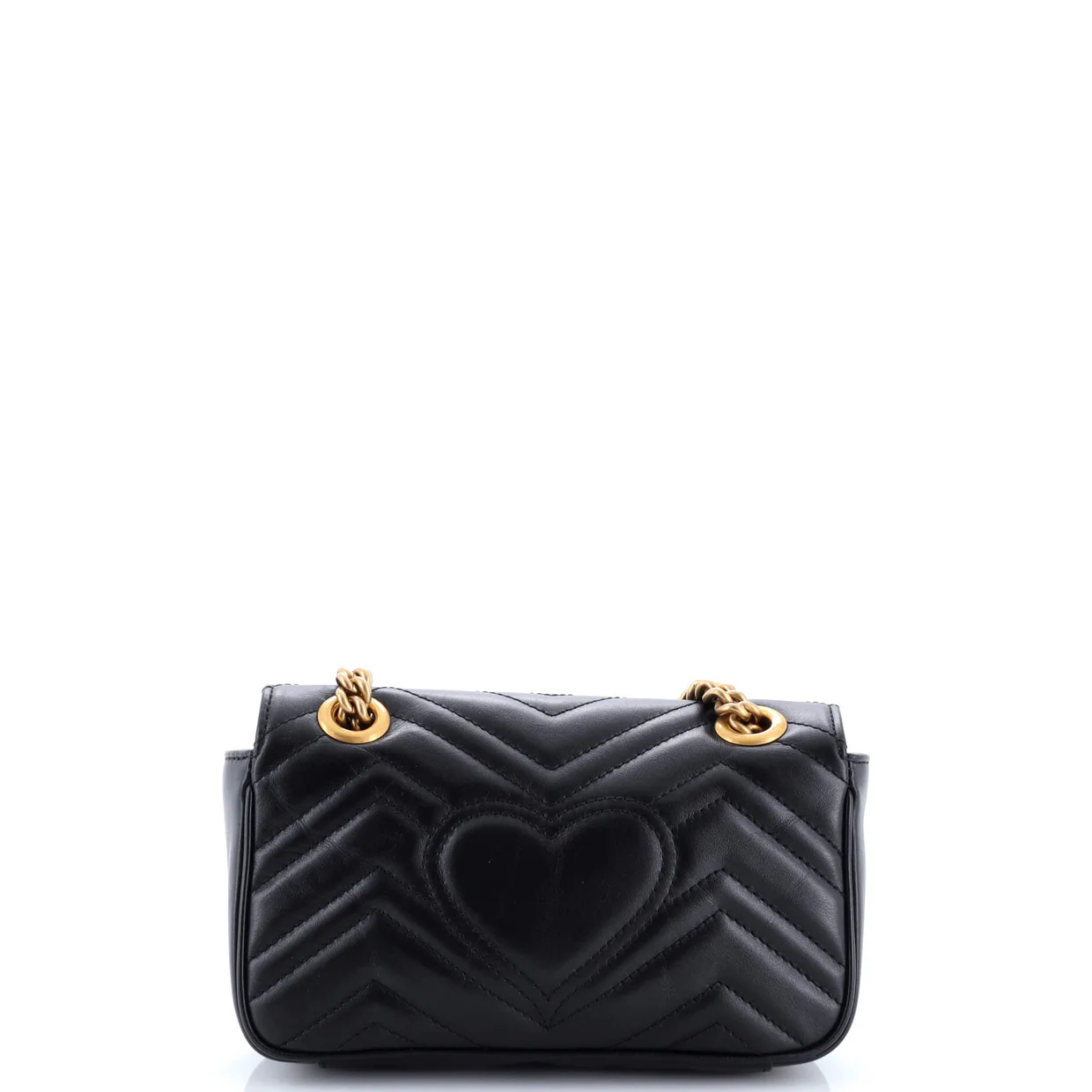 GG Marmont Flap Bag Matelasse Leather Mini - Deep Luxury