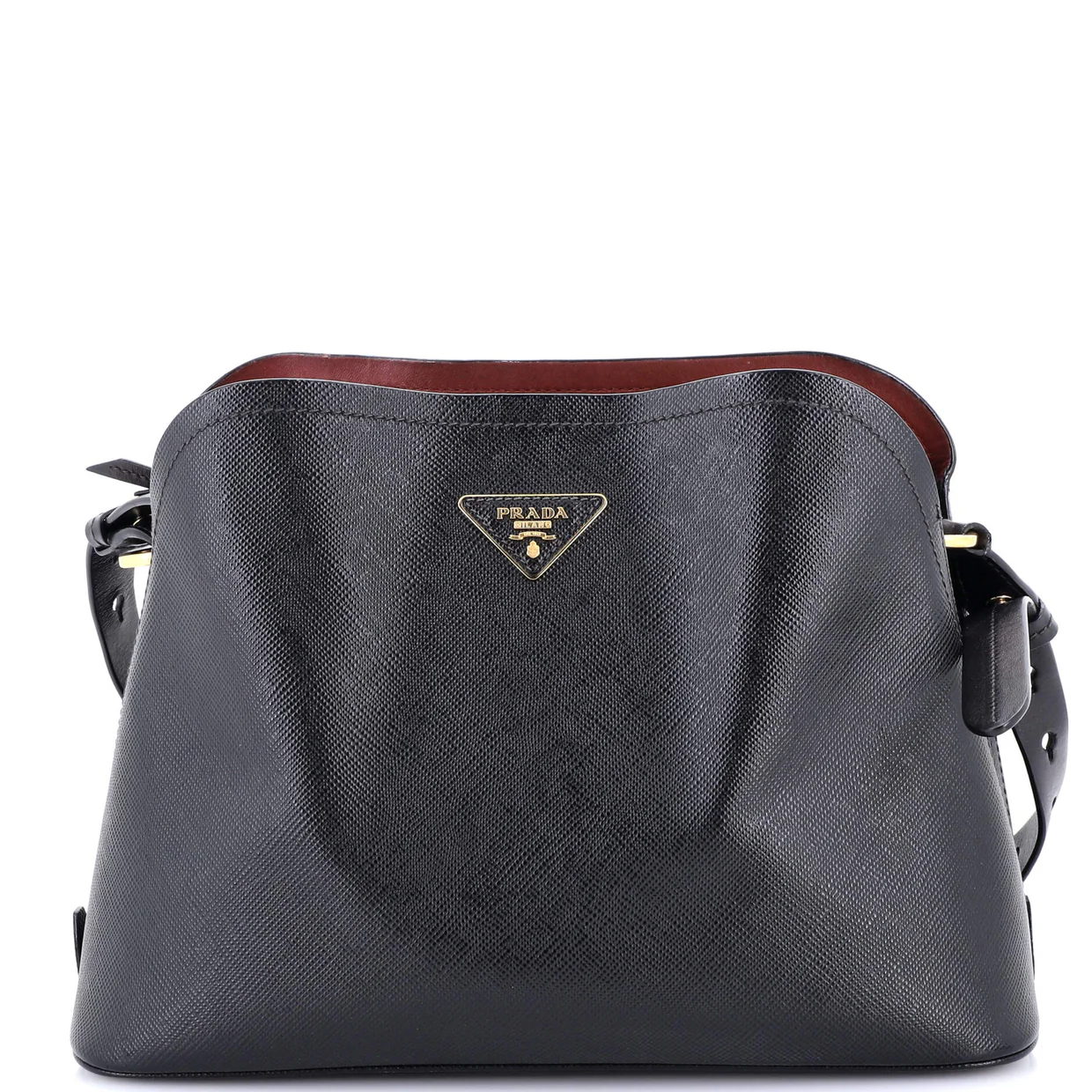 Matinee Bag Saffiano Leather Medium - Deep Luxury