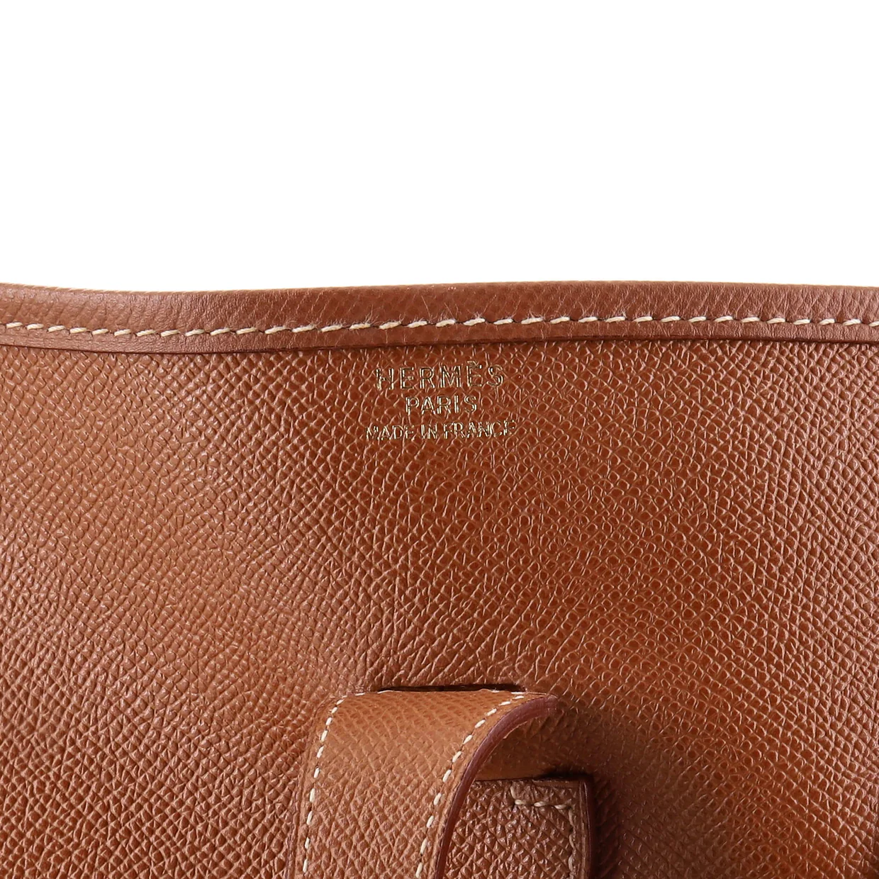 Evelyne Bag Gen I Courchevel GM - Deep Luxury