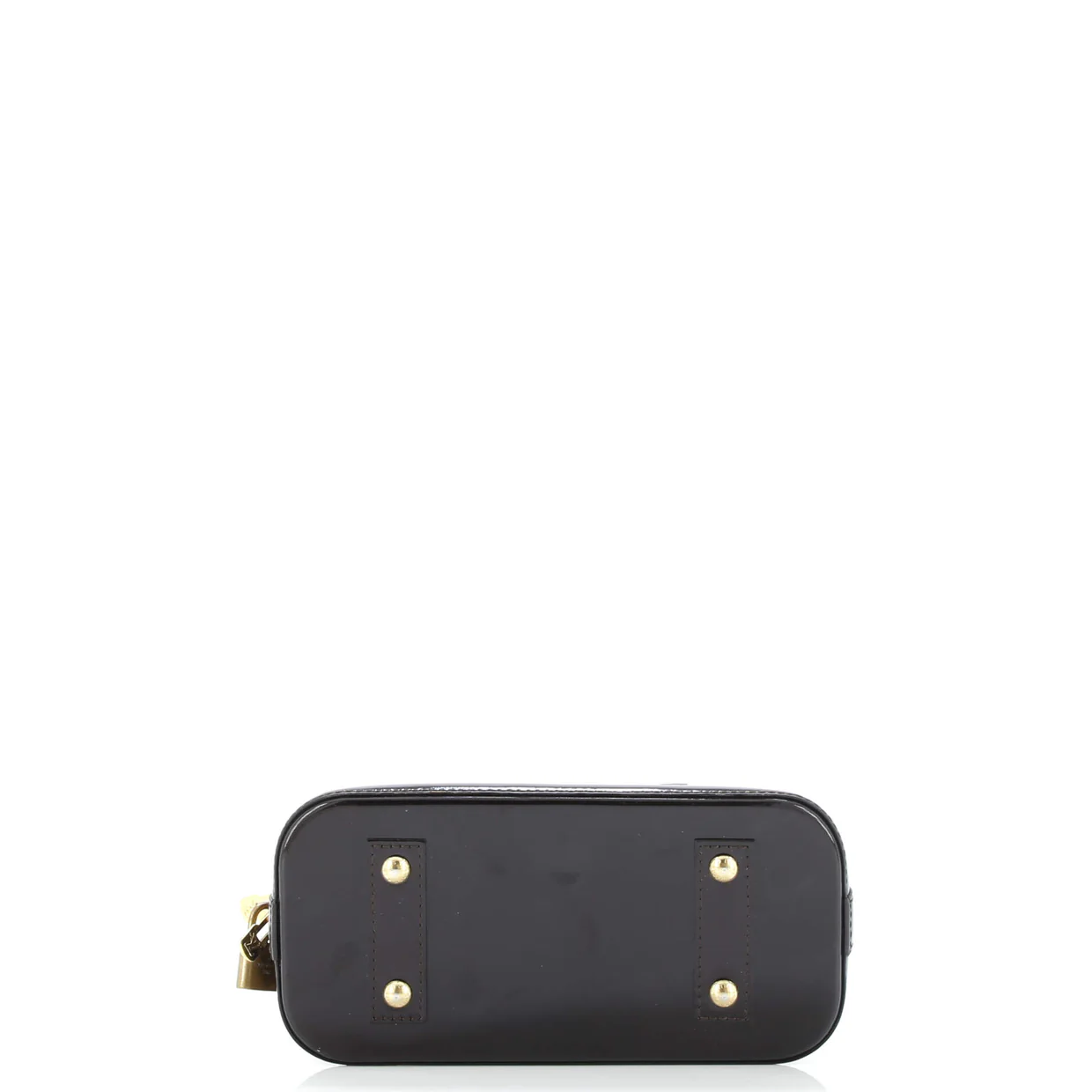 Alma Handbag Monogram Vernis BB - Deep Luxury