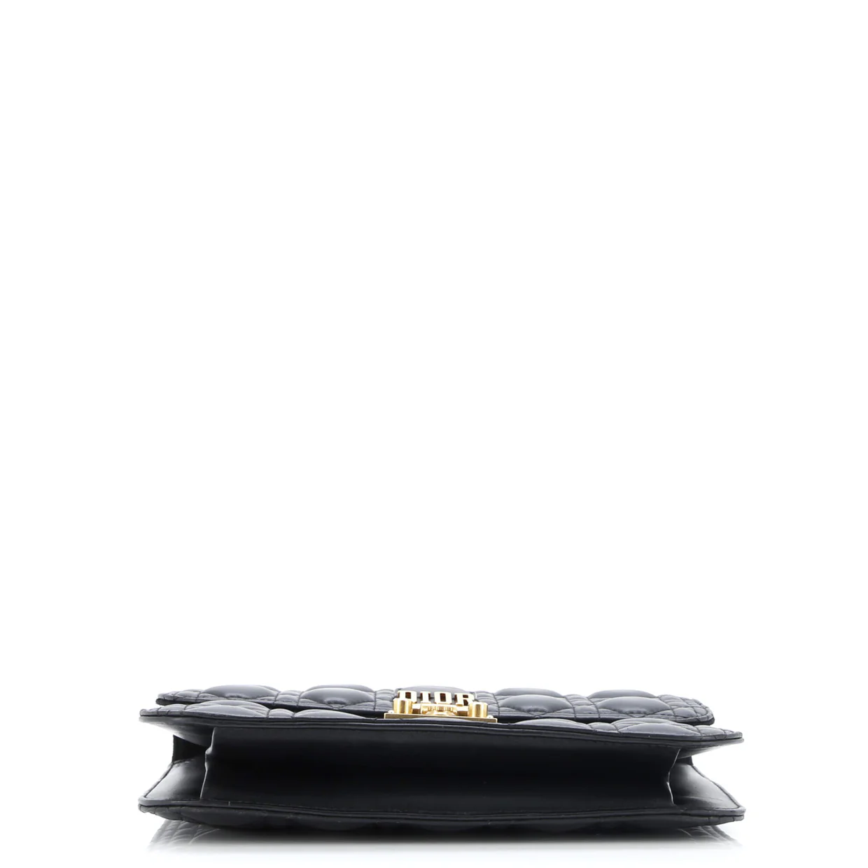 Dioraddict Flap Bag Cannage Quilt Lambskin Medium - Deep Luxury