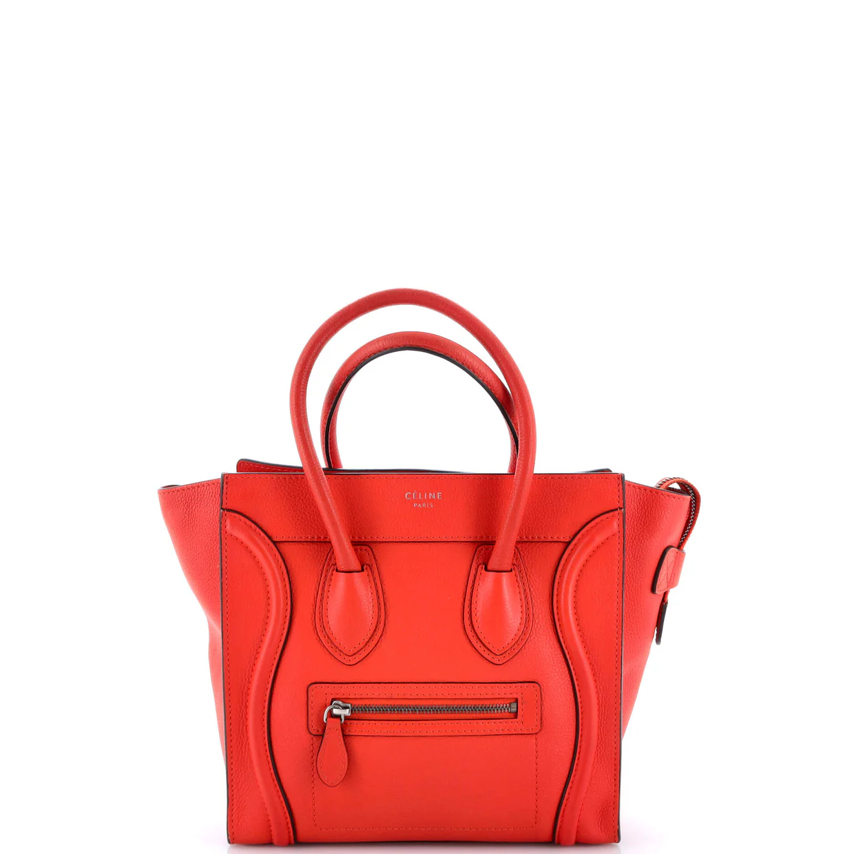 Luggage Bag Smooth Leather Micro - Deep Luxury