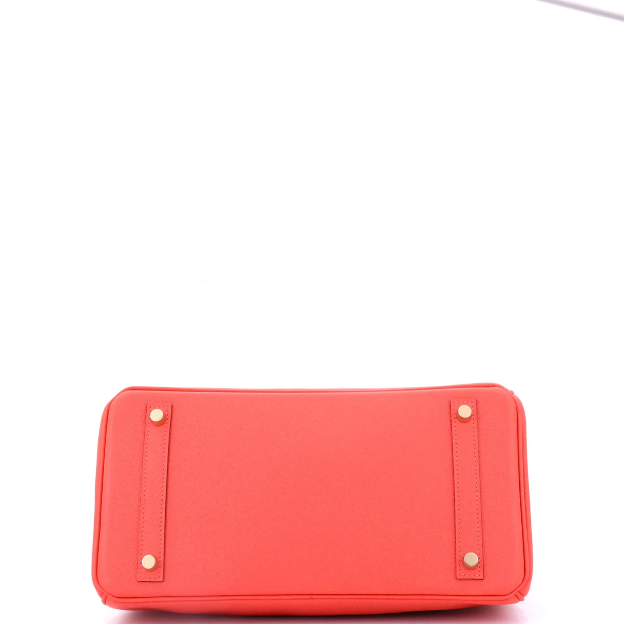 Birkin Handbag Rouge Pivoine Epsom with Gold Hardware 30 - Deep Luxury