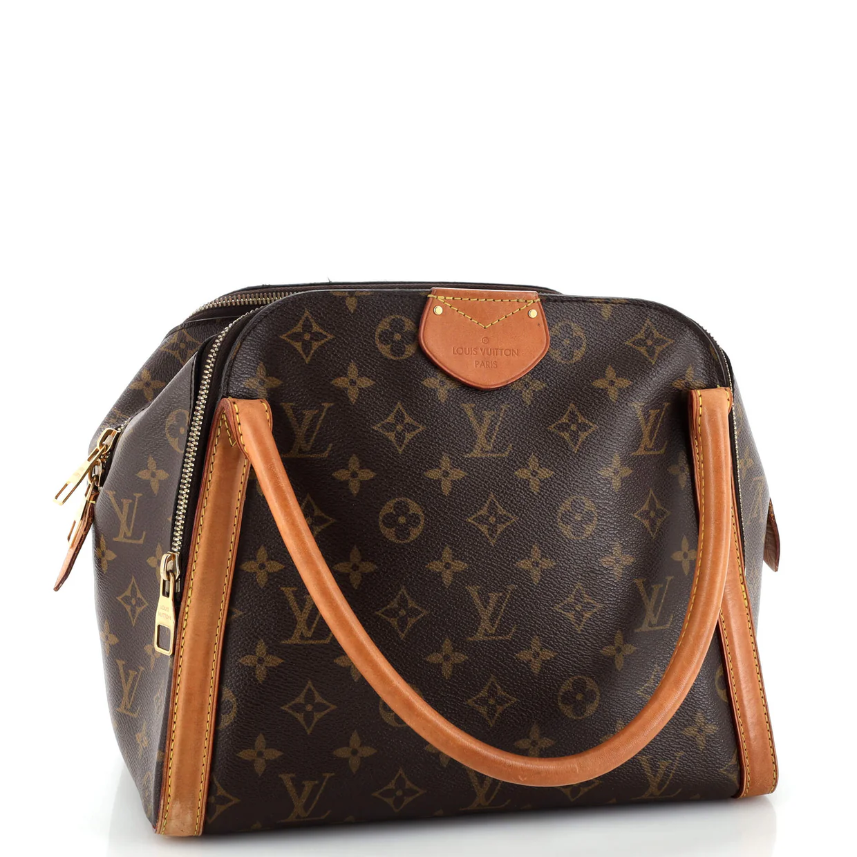 Marais Handbag Monogram Canvas MM - Deep Luxury