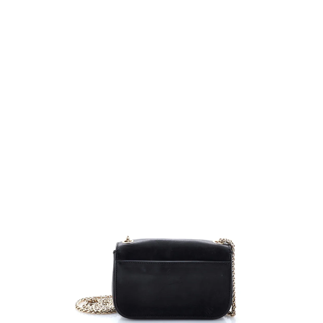 Sweet Charity Crossbody Bag Leather with Patent Mini - Deep Luxury
