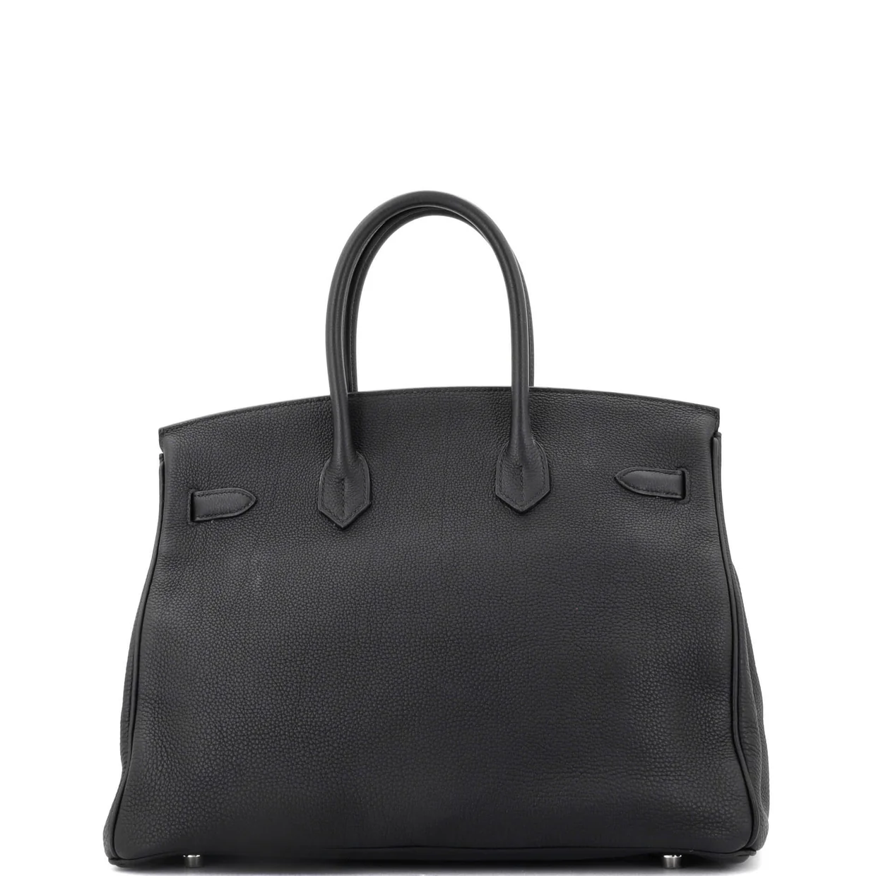 Birkin Handbag Noir Togo with Palladium Hardware 35 - Deep Luxury