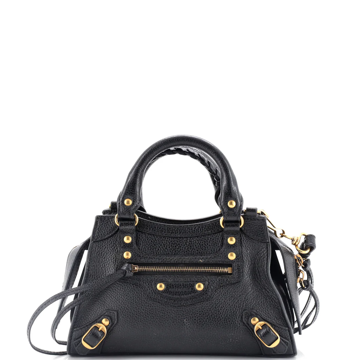 City Classic Studs Bag Leather Mini - Deep Luxury