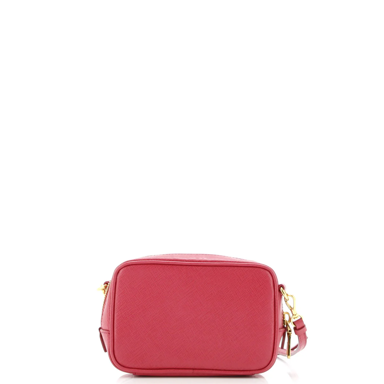 Camera Shoulder Bag Saffiano Leather Mini - Deep Luxury