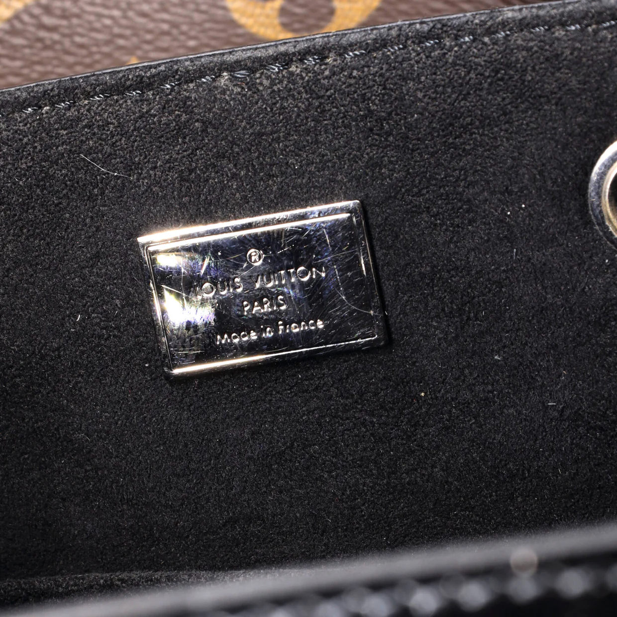 Hot Springs Backpack Vernis with Monogram Canvas - Deep Luxury