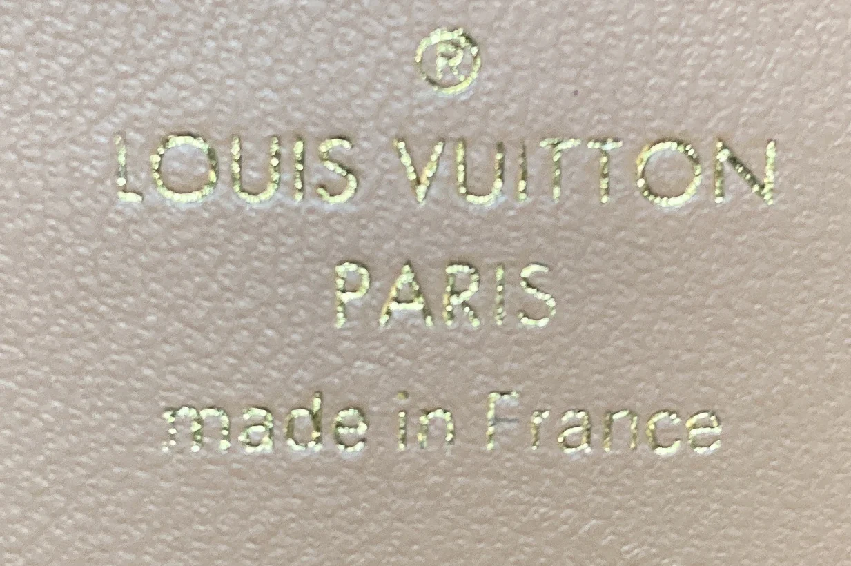 LV Vertical Wallet Taurillion Leather Compact - Deep Luxury