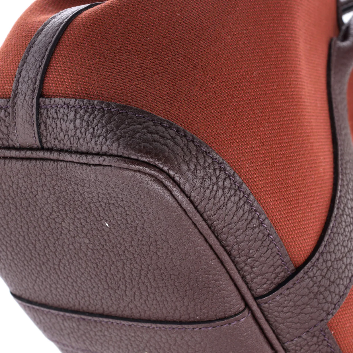 Garden Party Tote Toile and Leather 30 - Deep Luxury